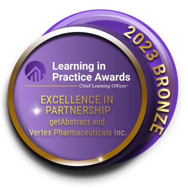 Learning in practice Awards 2023 Bronze